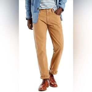 Levi's Straight Jeans in Tan 33/30